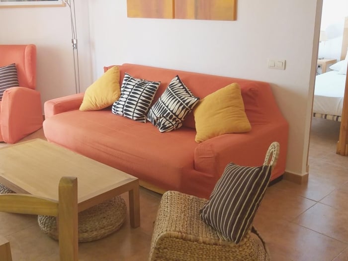 Apartamento de 2 dormitorios en Urb. Atlanterra Costa -4 pax