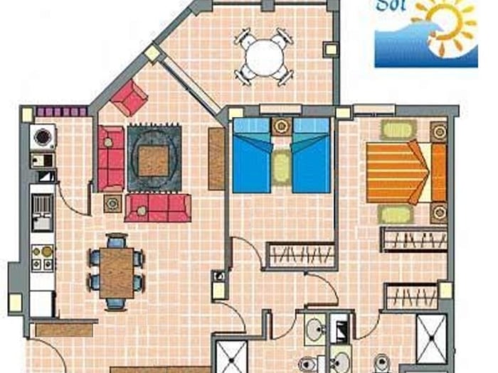 image Bonito y moderno apartamento de 84 m2 en una primera planta 14